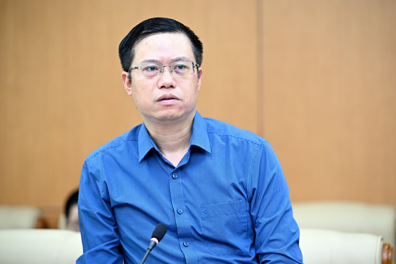 ThS, Phó Vụ trưởng Vụ Cải cách tư pháp, Ban Nội chính Trung ương Nguyễn Quang Dũng phát biểu